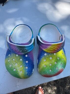 Baby Crocs Rainbow